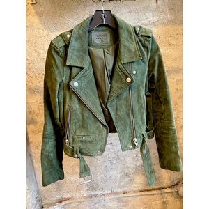 Blank NYC:  Suede Moto Jacket